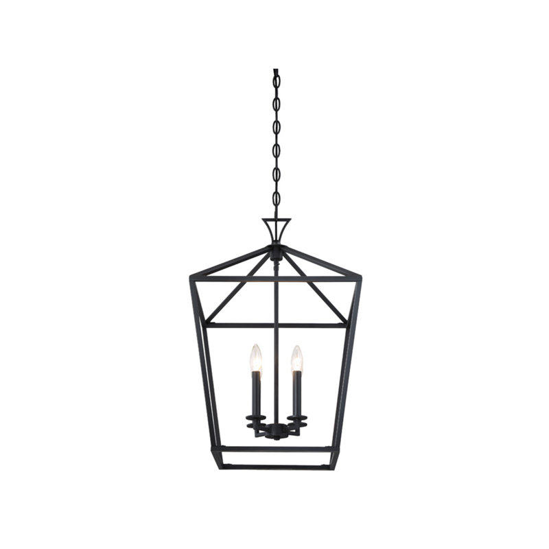 Hastings 4 Light Metal Dimmable Lantern Chandelier & Reviews Birch Lane